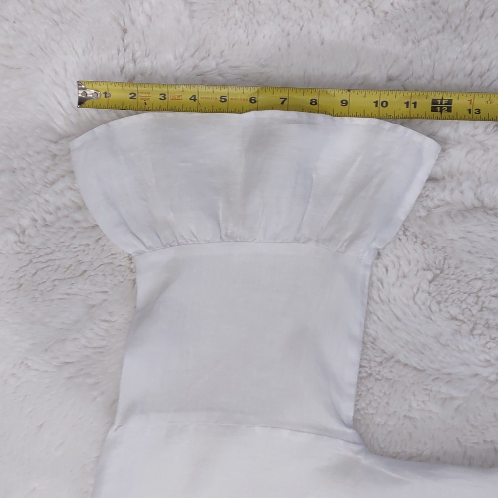 MARTCH POINT BLOUSE,100%LINEN, Size S. - Picture 16 of 17